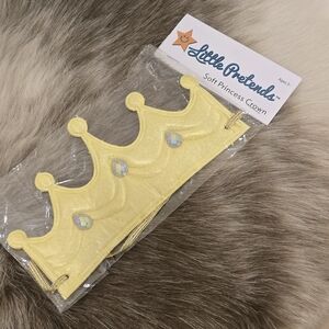 Yellow Soft Princess Crown